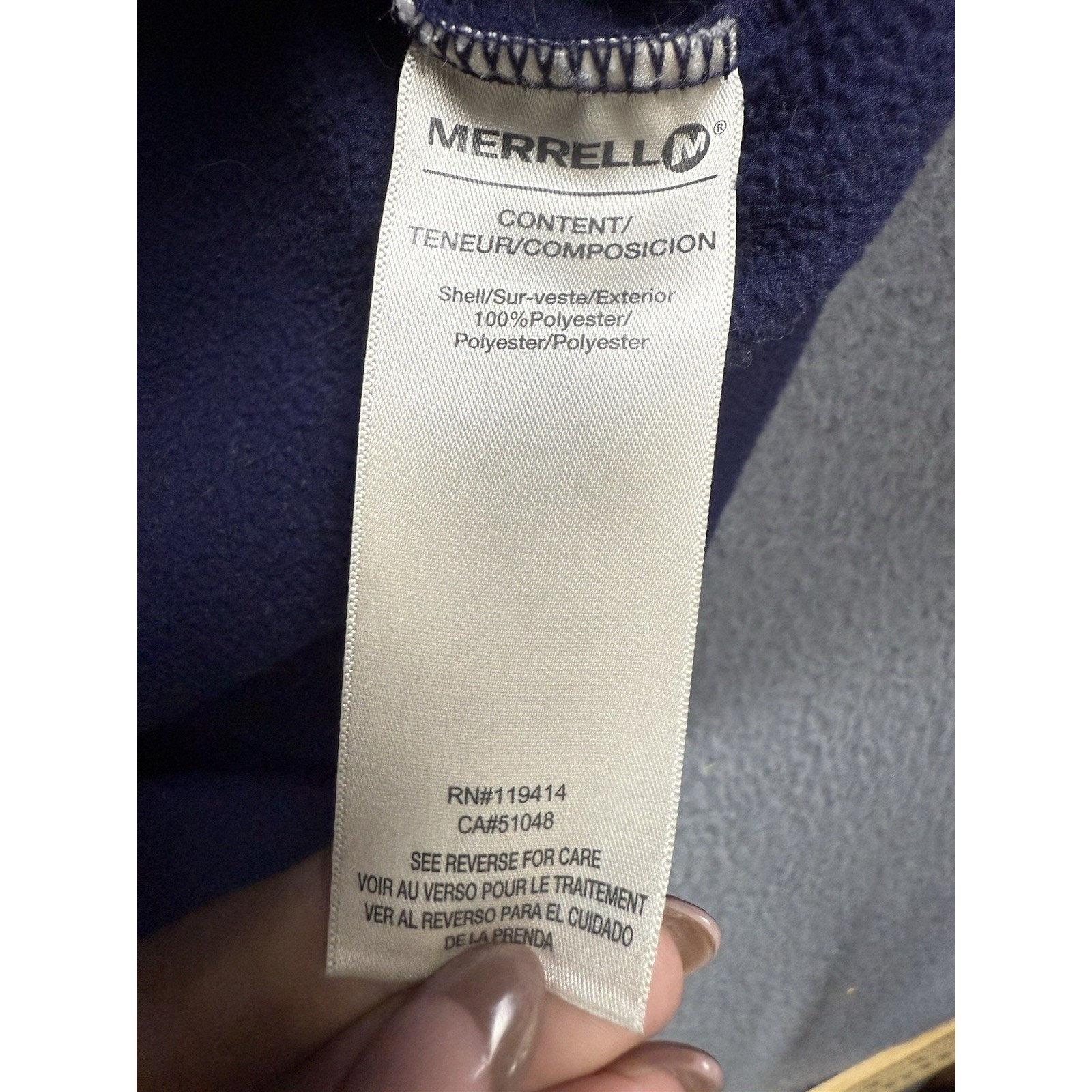 Merrell Jacket XS SelectRegulate Softshell Fleece… - image 6