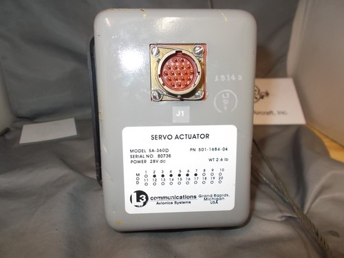 SERVO ACUATOR( SA-360D ) 28VOLT