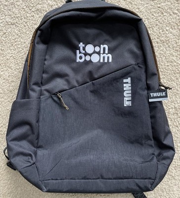 Thule Sweden 35-2007525 Lightweight Black Backpack Laptop Promo Toon Boom Logo