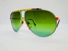 Vintage Custom Berdel Lemans Aviator Sunglasses 64-12-140  Alpina M1 2