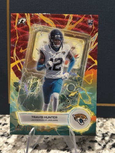 Travis Hunter Topps Resurgence Voltaic (RC) /199 #VT-13 Jaguars