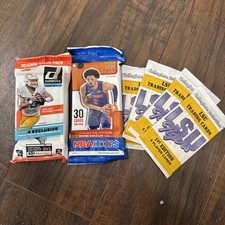 2021 Panini Donruss NFL Football VALUE PACK, 2021-22 NBA HOOPS, LSU Tigers Packs