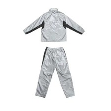 Champion Old School Windbreaker Training Set Silver-Black L
