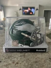 Eric Allen Signed Mini Helmet Football Philadelphia Eagles Throwback Beckett COA