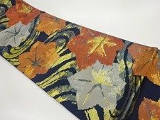 7210029: JAPANESE KIMONO JAPANESE FUKURO OBI / WOVEN TATSUTAGAWA PATTERN