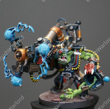 Warhammer 40K Orks Big Mek With Shokk Attack Gun pro Painted by Studio Miniature