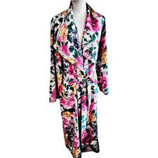 Vintage Victoria's Secret Multicolor Floral Duster Robe Size S-L