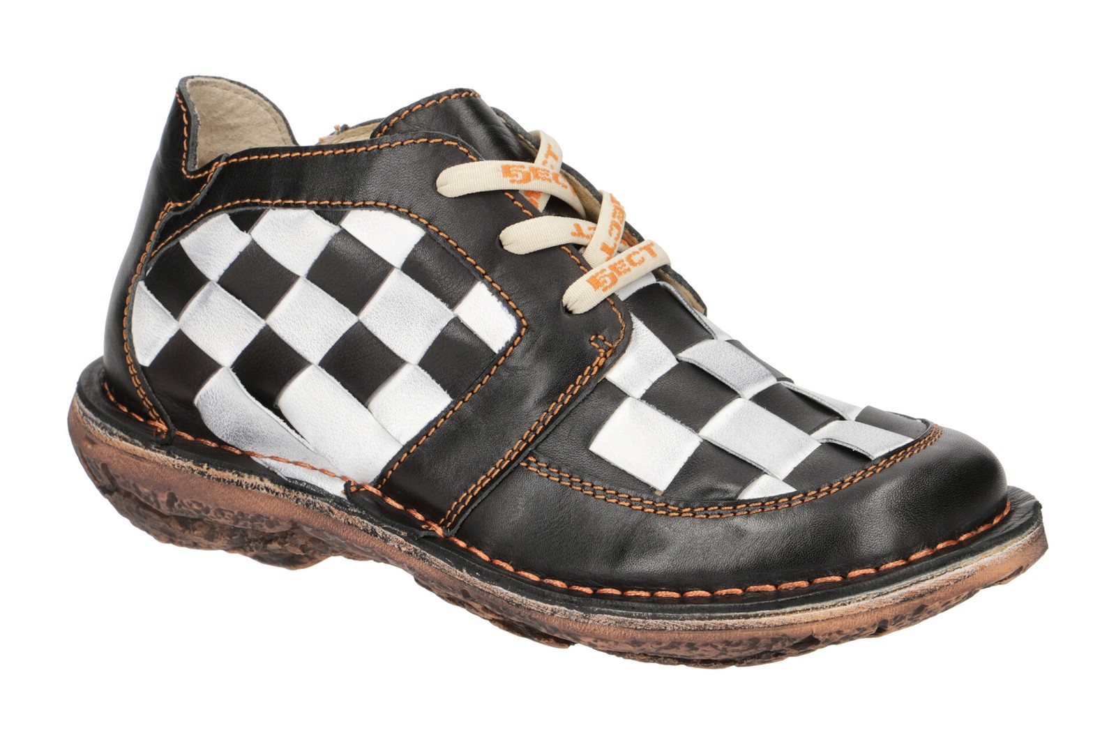 Eject Zapatos DUNAS Negro Mujer Zapatos Deportivos Cordones 100361.018