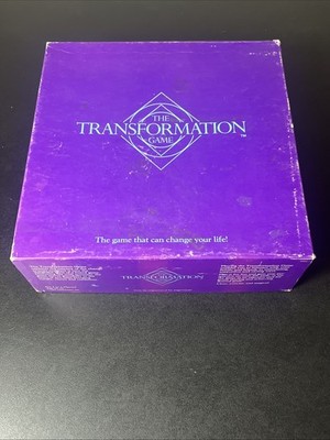 Transformation Game InnerLinks 1987 Spiritual Board Game INCOMPLETE 80% Complete