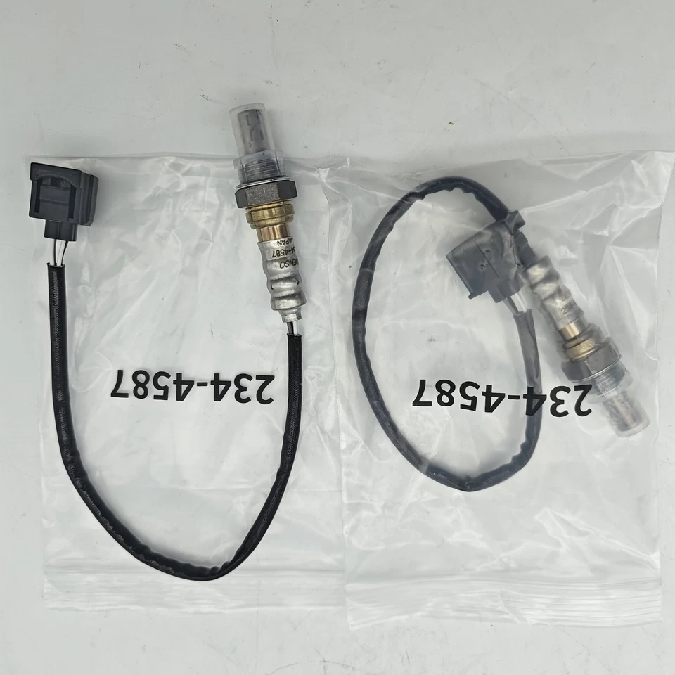 2x Denso Upstream / Downstream Oxygen O2 Sensor 234-4587 For Dodge Ram Chrysler Foto 4 de 4