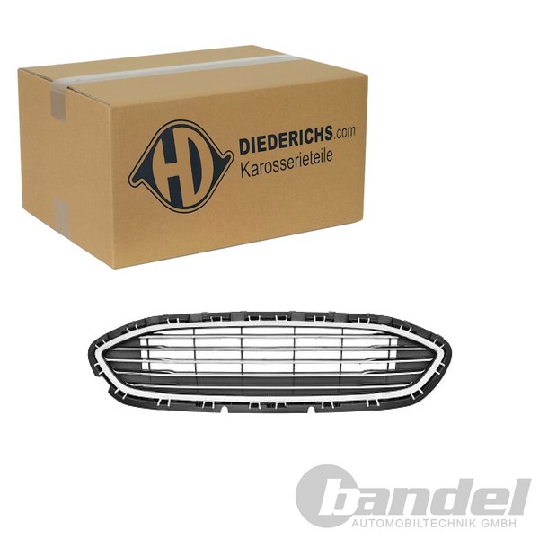 Diederichs KÜHlergrill Chrom/Schwarz Passend FüR Ford Fiesta | 1407042-image