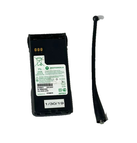 OEM NOS Motorola NTN9857C  IMPRES Radio Battery XTS 1500 2500 MT1500  W/ANTENNA.
