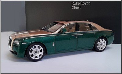    1:18 - KYOSHO - -ROLLS ROYCE GHOST  -  TWO TONE