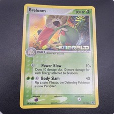 2005 Breloom ex Emerald Reverse Holo Stamped 22/106 Vintage Pokemon - LP/MP on eBay