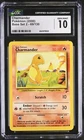 CGC 10 GEM MINT Charmander 2000 Base Set 2 69/130 Pokemon Card