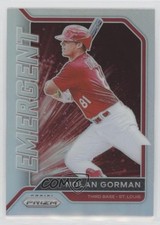2021 Panini Prizm Emergent Silver Prizm Nolan Gorman #EM11 09j5