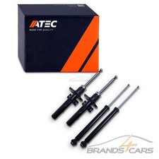 ATEC 4x GAS STOSSDÄMPFER VORN HINTEN VA HA FÜR VW POLO 9N 1.2 1.4 1.9 FOX