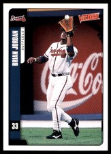 Brian Jordan 2001 Upper Deck Victory #278 Braves MLB READ FREE SHIP AutographDen