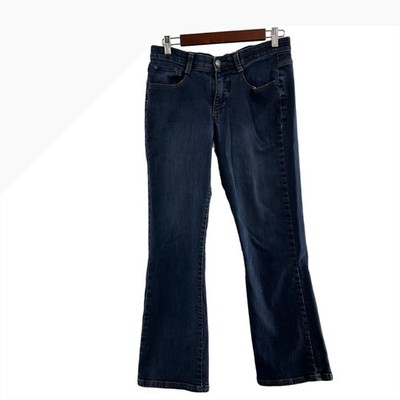 Lee Sinfully Soft Bootcut Jeans Womens M Blue Denim Comfortable Western 29x27