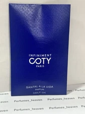 NEW RELEASE! Infiniment Coty Paris Santal De La Vida 1.5ml Parfum Spray