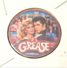Grease John Travolta Olivia Newton John Kennedy  Half Dollar