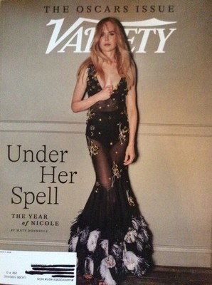 Nicole Kidman Variety Oscar Issue 2026