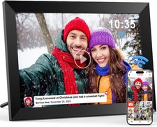 Digital Photo Frame WiFi 10.1 Inch, 1280 x 800 IPS LCD Touchscreen Smart Digita