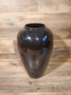 Vintage Haeger 1984 Black Vase #4304 13" Tall Flower Decorative Vase