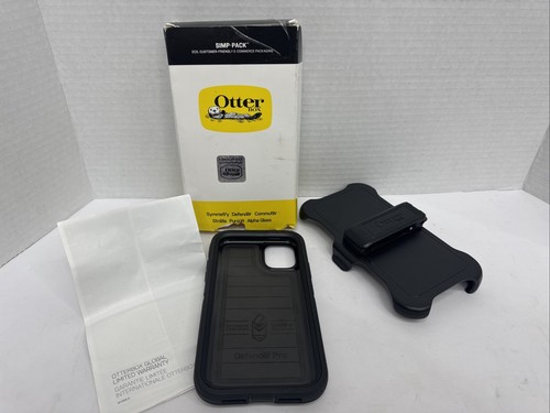 OtterBox Defender Pro Series Case for Apple iPhone 13 Mini and 12 Mini - Black - Picture 1 of 3