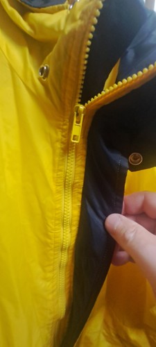 Mens Rawlings BOEING vintage Windbreaker Jacket Yellow Size L - Picture 7 of 8