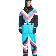 Tipsy Elves Pastel Pro Performance Ski Suit Size XL New Winter Snowboard Resort