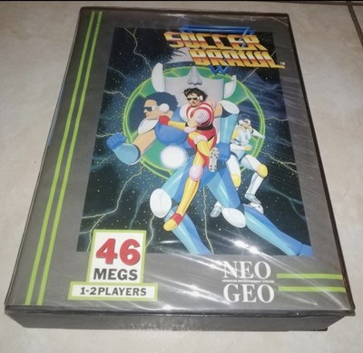 Jeu Neo Geo AES Soccer Brawl (version US) + Double Notice FR Guillemot – Excellent état