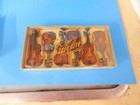 2 Boxes of Vintage Toy Violins 3 1/4" Long 11 Violins & 10 Bows made of Wood — photo 3