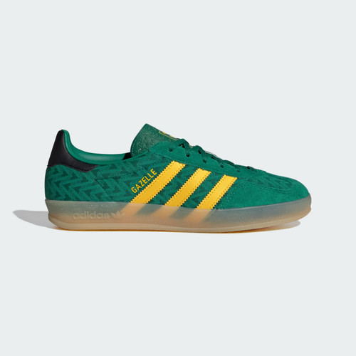 Adidas Women's Gazelle Indoor 'Bold Green EQT Yellow' Shoes JR2416