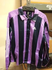 Adidas Sportswear Satin Coaches Multi Sport Jacket Men's S Small Purple IB8392