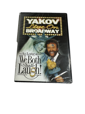 NEW sealed DVD movie YAKOV LIVE ON BROADWAY WE BOTH SHALL LAUGH