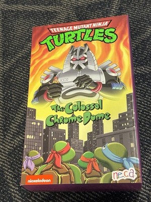 Neca Teenage Mutant Ninja Turtle The Colossal Chrome Dome Uptime Action Figure