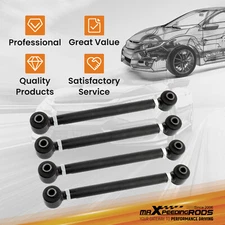 Set of 4 Adjustable Rear Camber Control Arms -2/+4 for 2003-2007 Honda Accord