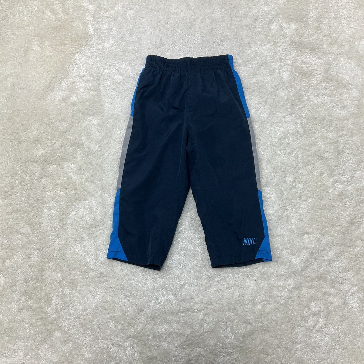 Nike Baby Boys Size 24M Blue and Gray Athletic Track Pants