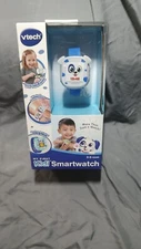 Vtech My First Kidi Smartwatch 3-5 Years Blue Puppy Lights Sounds Games NEW