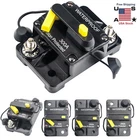 30~300AMP DC 12V Circuit Breaker Reset Car Auto Marine Stereo Audio FuseInverter