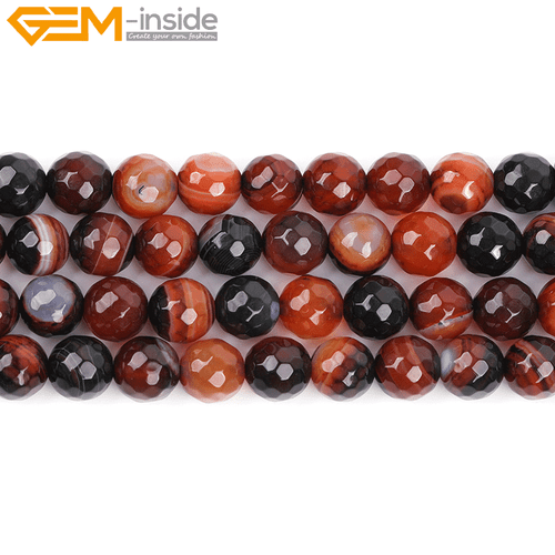Natural Genuine Gemstone Jewelry Making Beads Wholesale 15" Round Faceted Stone - 第 131/173 張圖片