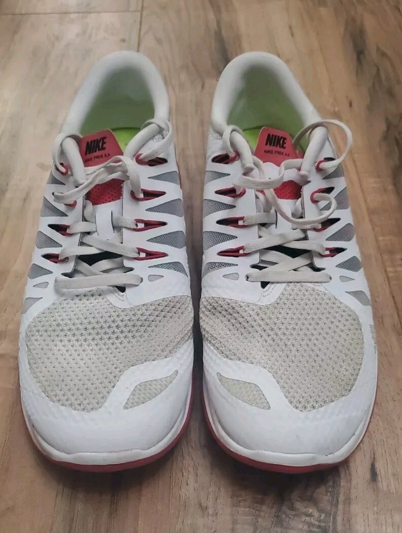 Nike Free 5.0 Breathable Running Shoe Sneakers White Womens  display picture 1