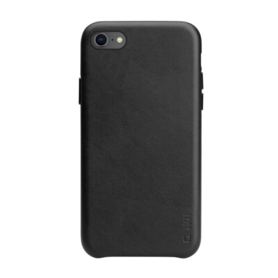 Smart Legend Leder Imitat Cover Luxe für iPhone 8/7 Plus Soft Silicone Black NEU