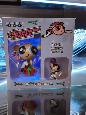 The Powerpuff Girls Christmas Holiday Ornaments With Box Set Of 2 By Enseco NIB