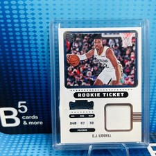 2022-23 Panini Contenders E.J. Liddell Rookie Ticket Swatch - New Orleans RC