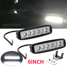 6inch 18w Led Work Light Bar Flood Fog Lamp Offroad Suv Atv Driving Truck 4wd