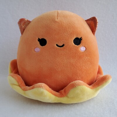 Squishmallow NROBU the DUMBO OCTOPUS 5'' orange plush 5 inches squid Sea Life