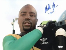 MALIK YOBA COOL RUNNINGS SIGNED 11X14 PHOTO AUTHENTIC AUTOGRAPH JSA WITNESS 