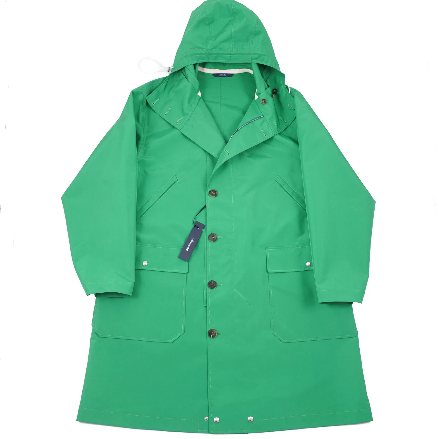 Drumohr Oversized Waterproof Rain Parka with Hood 50 (fits XL/XXL)